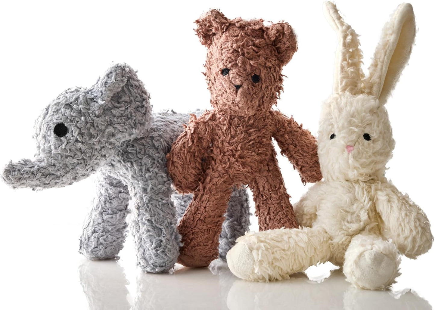 Juguetes de felpa duraderos de algodón para perros con relleno de c...