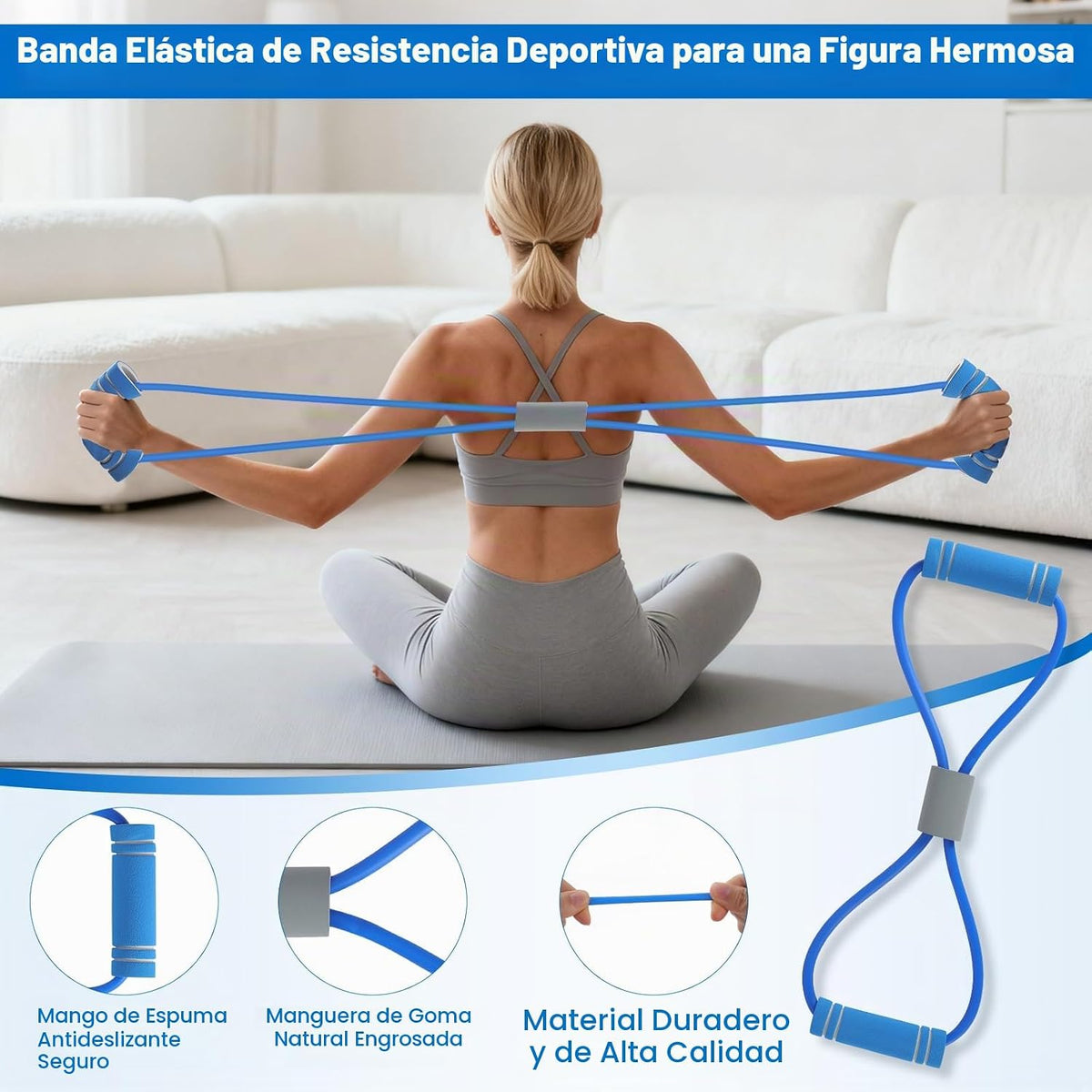 Muuruu Equipo de kit de Pilates, anillo y pelota de Pilates para mu...