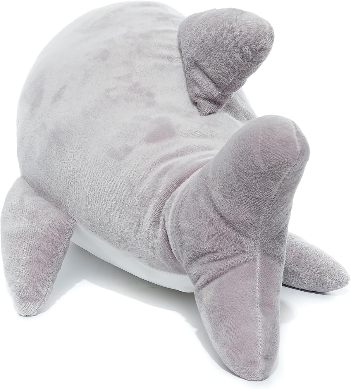 WEIGEDU - Juguete de peluche de tiburón de peluche, gris, 20 pulgad...