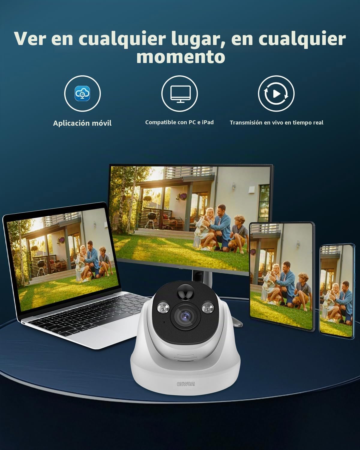 Sistema de cámara de seguridad con cable 4K al aire libre, sistemas...