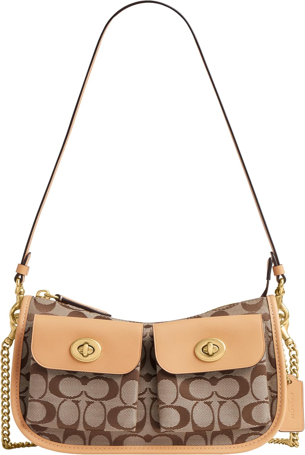 COACH Bolsa de Waverly con doble torno