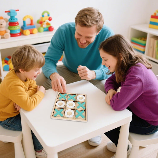 Juego de Tic Tac Toe \u2013 Juego de mesa clásico XO para niños y a...