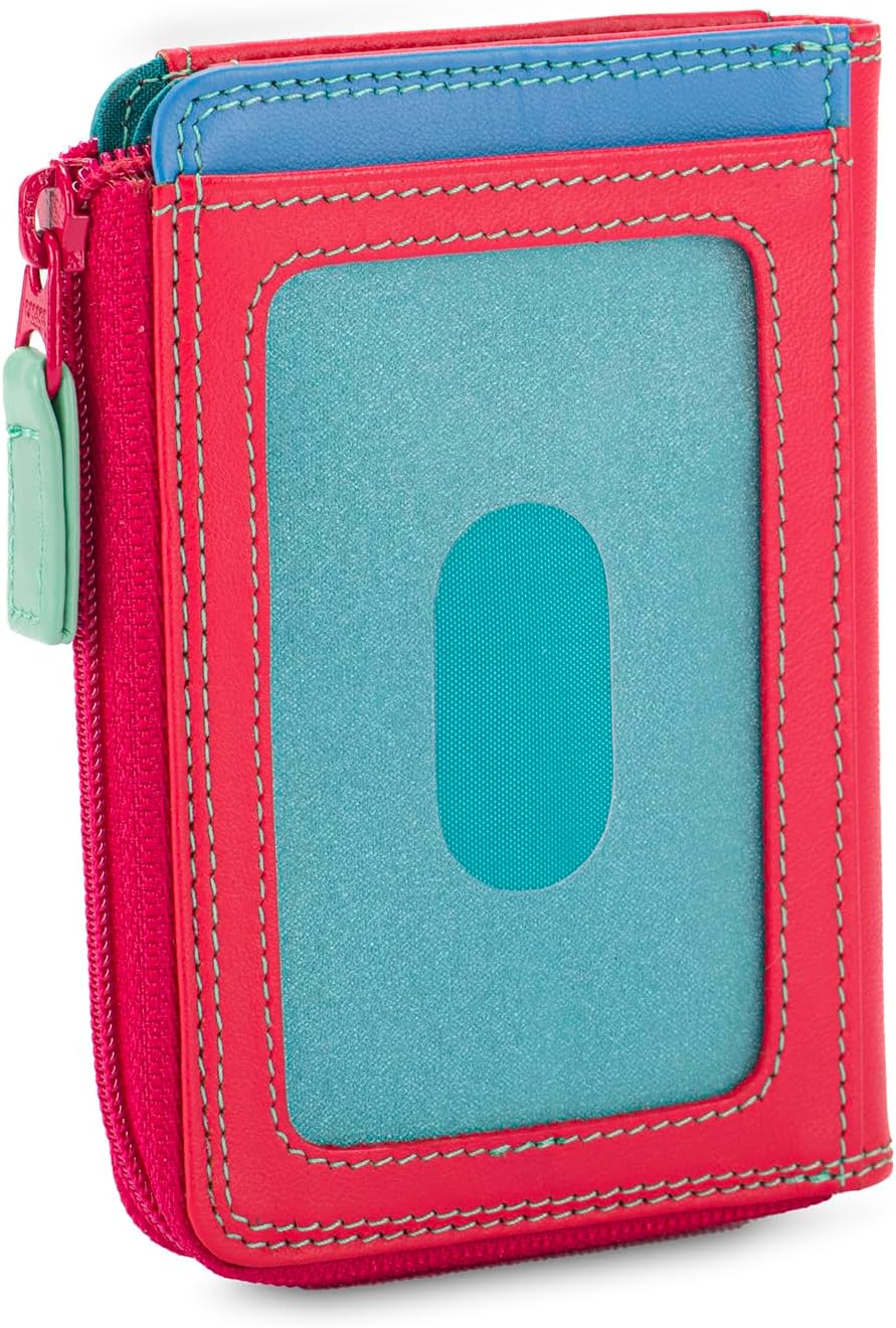 Mywalit Monedero Cartera ID Titular Cremallera Cuero Estilo 334