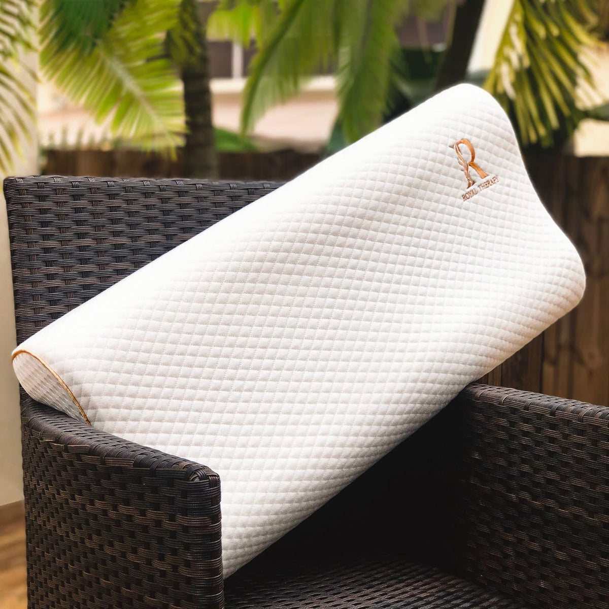 Almohada de espuma viscoelástica Royal Therapy Queen, Pharmonis USA...