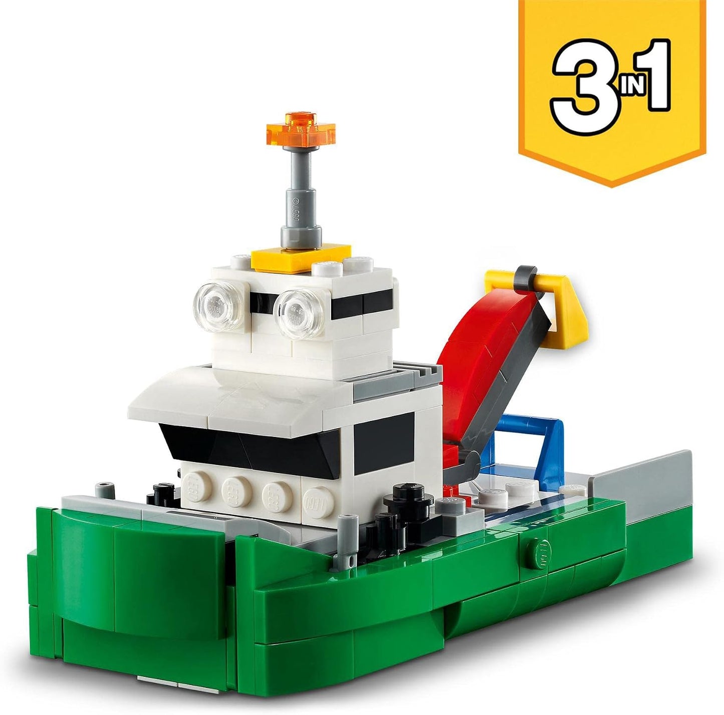 LEGO 31113 Creator 3 en 1 - Transportador de autos de carreras con...