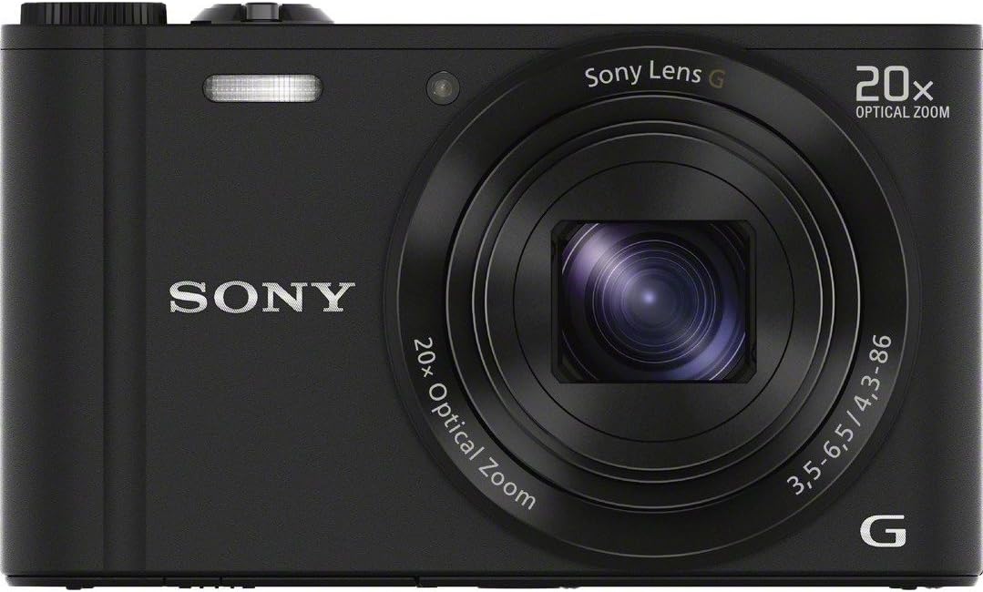 Sony DSC-WX300\/B Cámara digital de 18,2 MP con zoom estabilizado d...