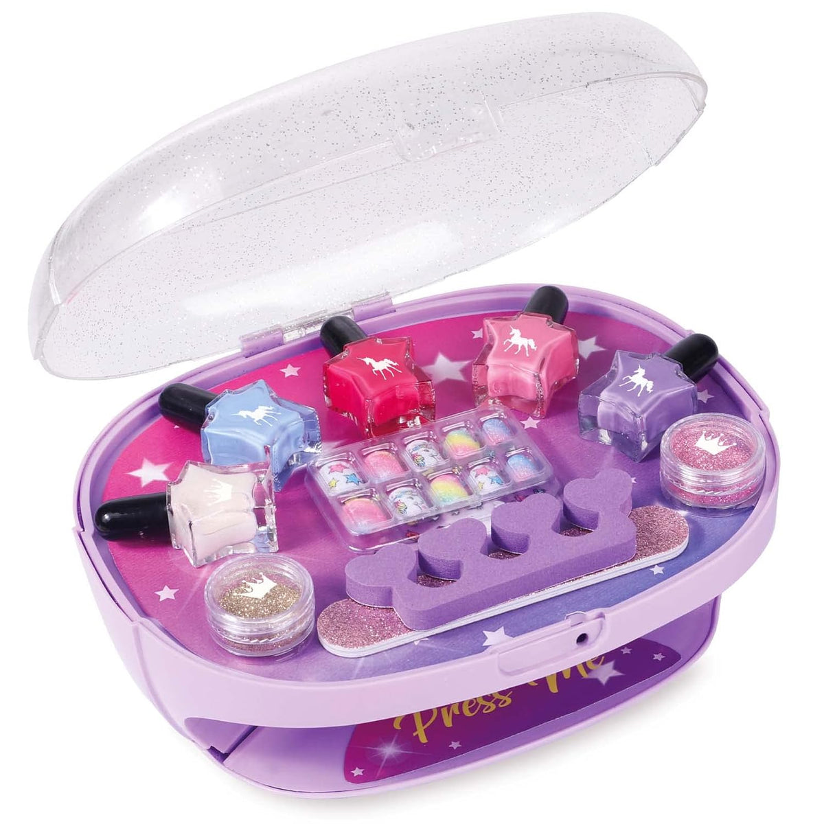 Golray Juego de Esmalte de Uñas para Niñas, Kit de Arte de Uñas Tod...