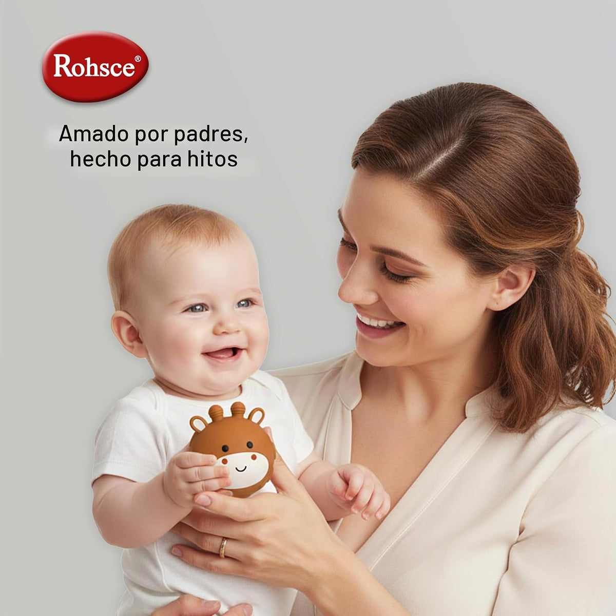 ROHSCE Paquete de 6 bolas sensoriales para bebé, bolas texturizadas...