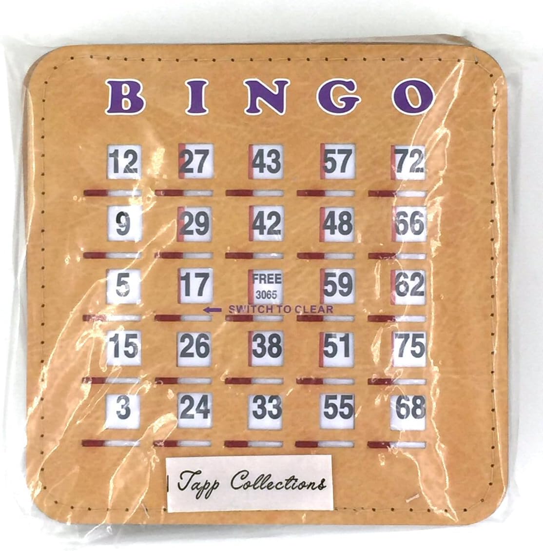 Tarjetas de obturación para Bingo Tapp Collections™, 10 unidades