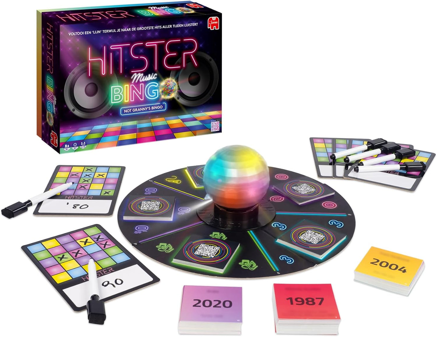 Jumbo Hitster Bingo - Juego de fiesta