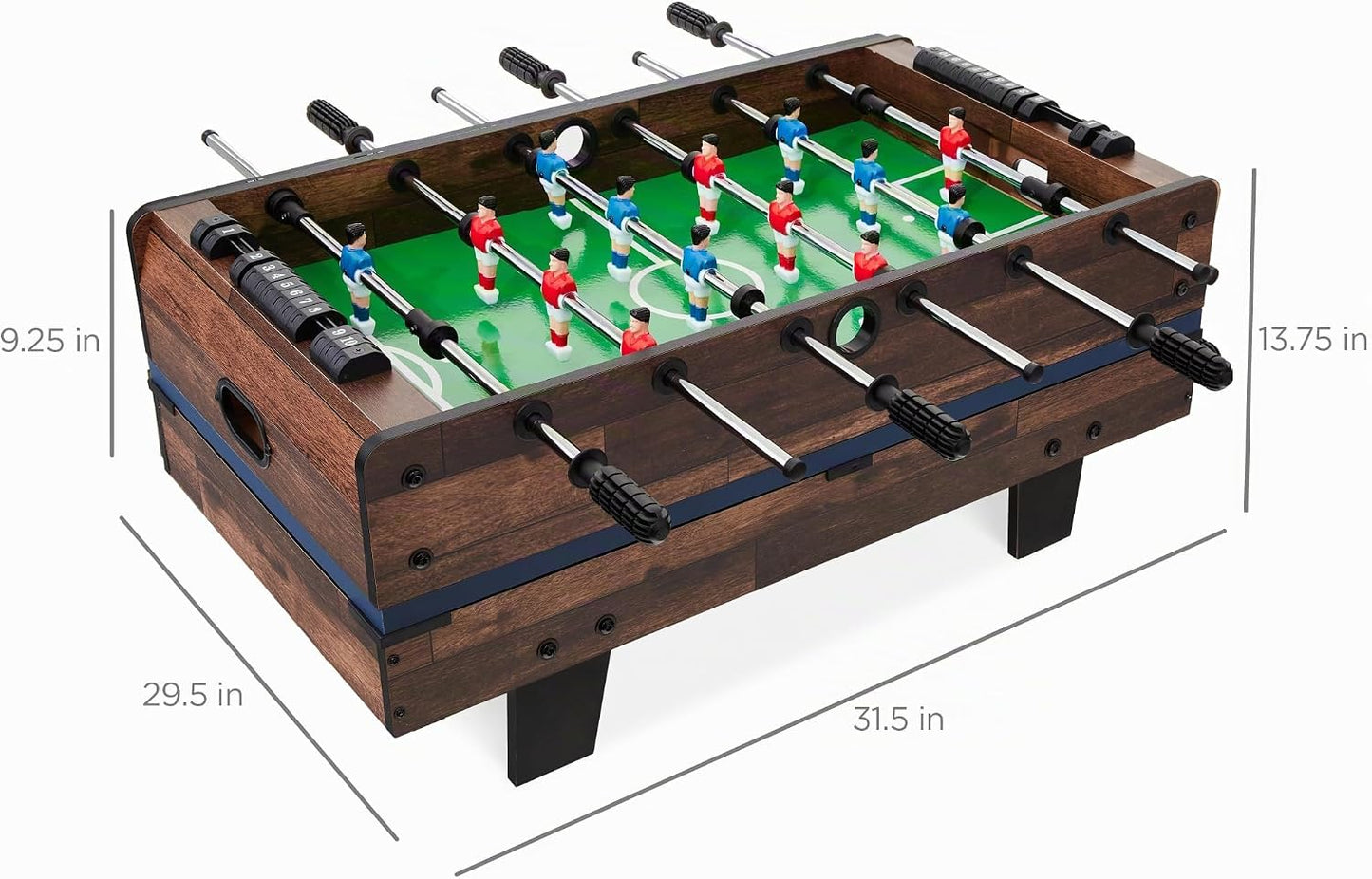 Best Choice Products Mesa de juegos múltiples 4 en 1, juego de arca...