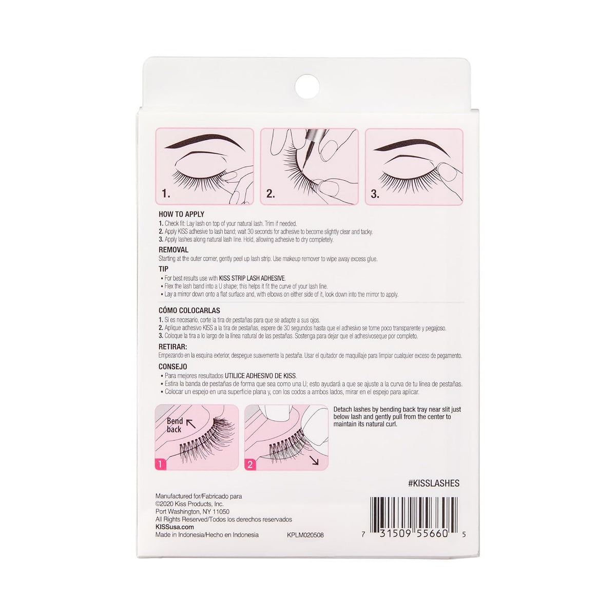 KISS Products-Ever EZ Lashes, 5 pares