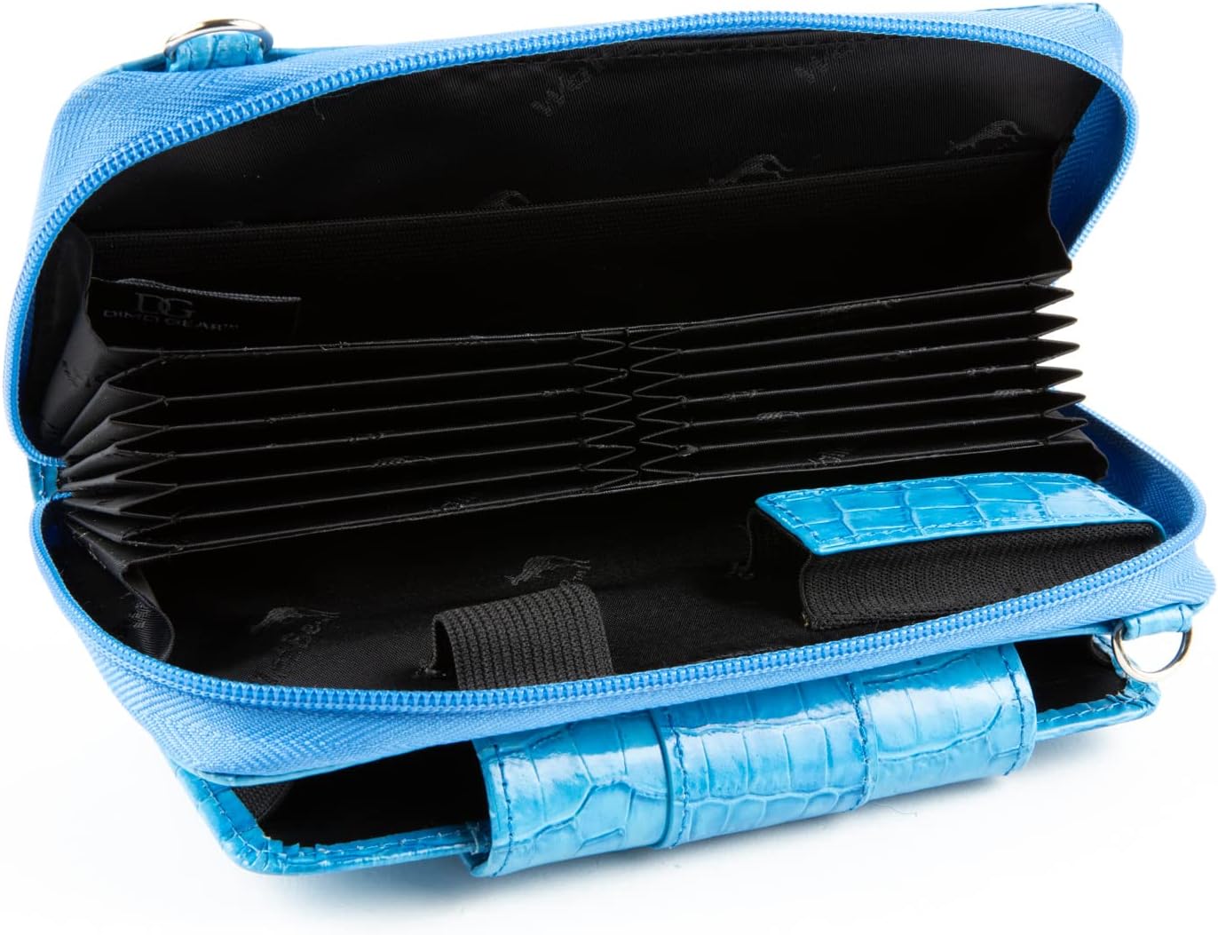 WalletBe Mini bolso cruzado de cuero para mujer con bloqueo RFID Pe...