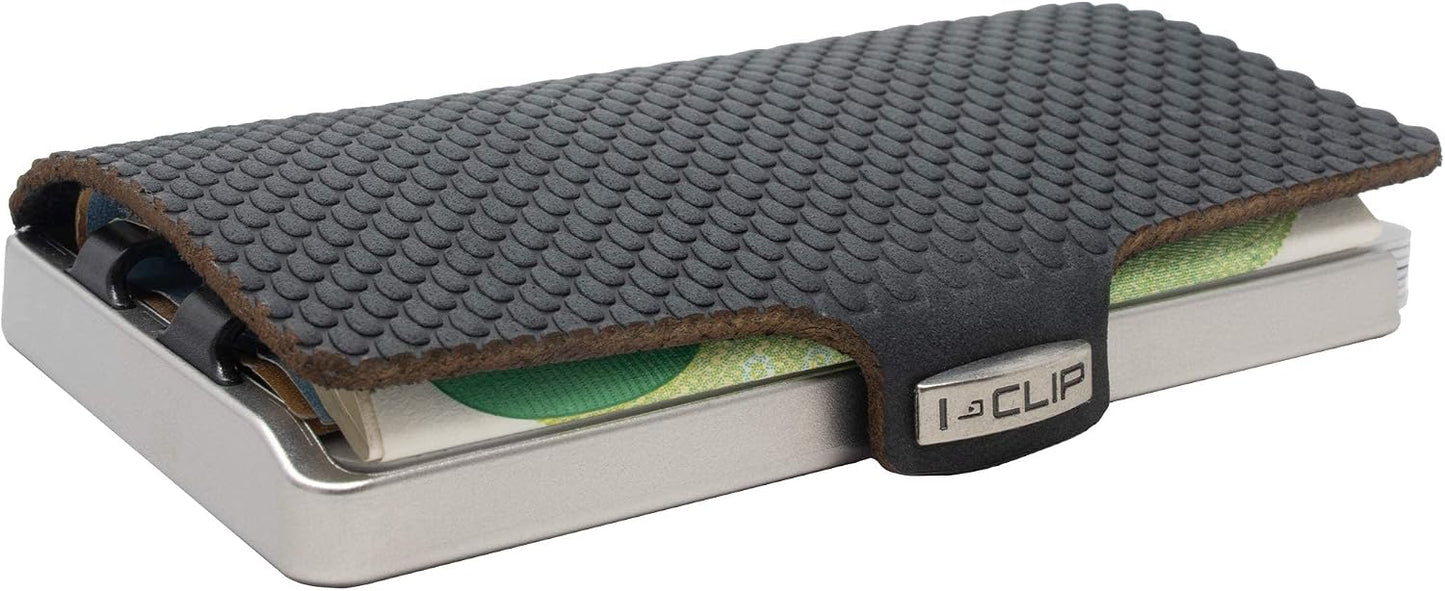 I-CLIP Acero inoxidable con clip intercambiable - Cartera delgada -...