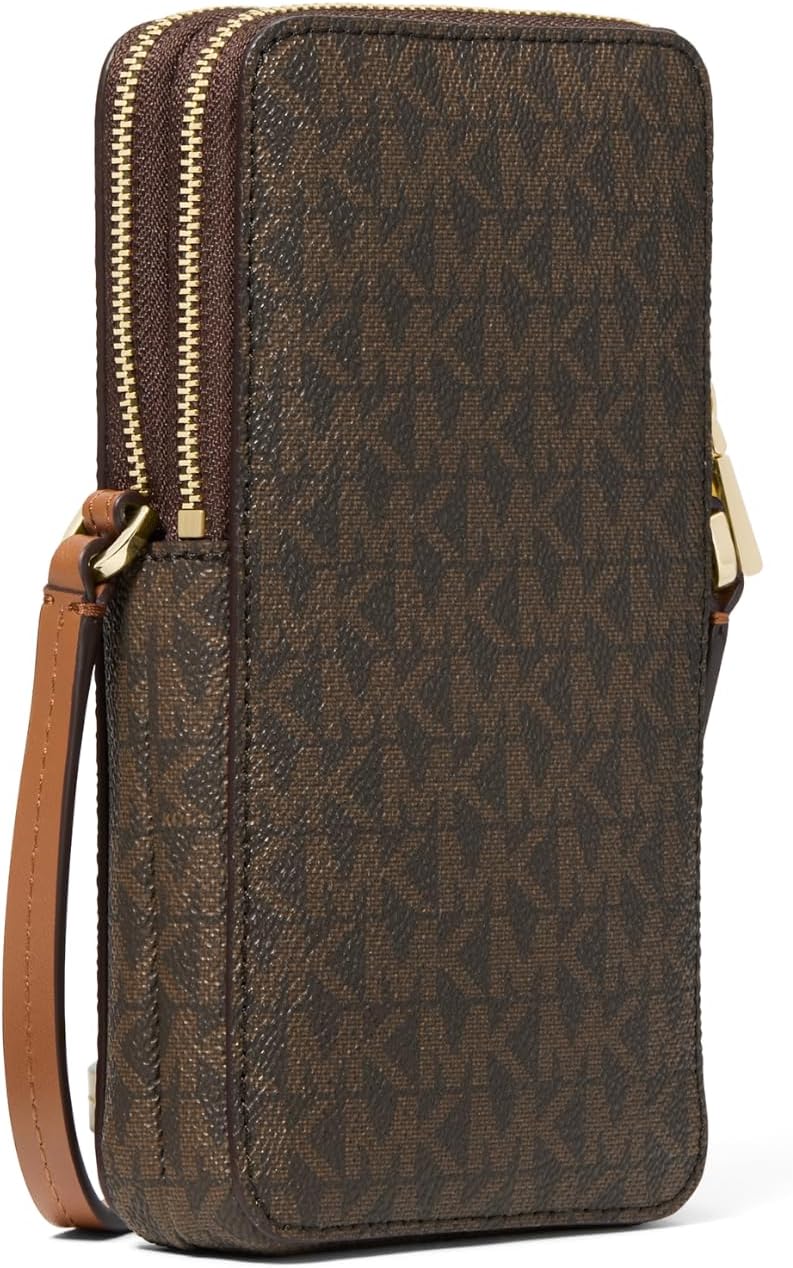 MICHAEL Michael Kors Jet Set - Bolso cruzado pequeño con doble crem...