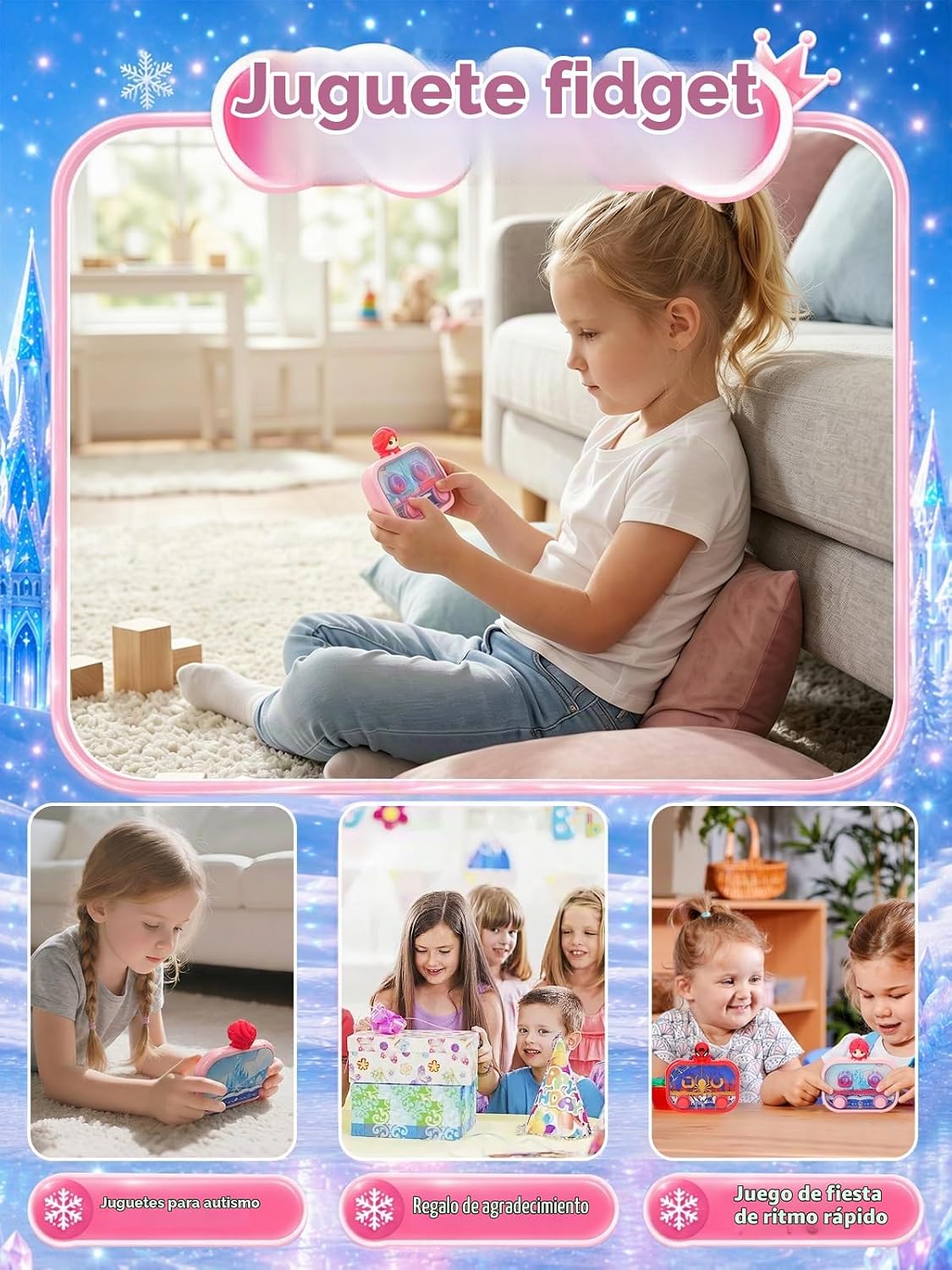 Givzan Juego de agua de mano con luz - Juguete objetivo de bola de...