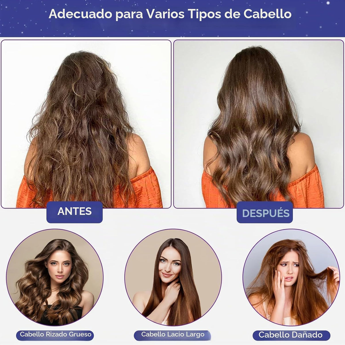 TEPENAR Accesorio de Capucha para Secador de Cabello: Secador con C...