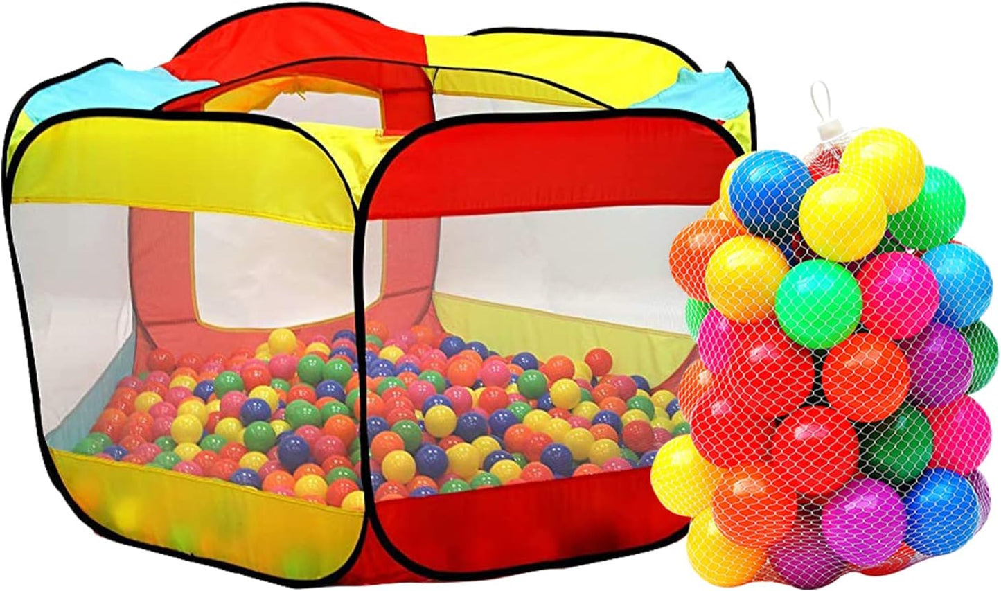 Piscina de Pelotas para Niños Tienda Emergente Grande para Niños Pe...