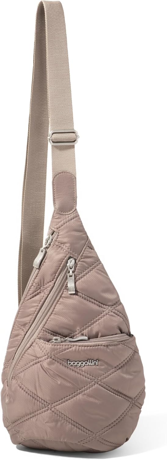 Baggallini - Mochila Mini Bandolera para Mujer - 12x7 Bolso Cruzado...