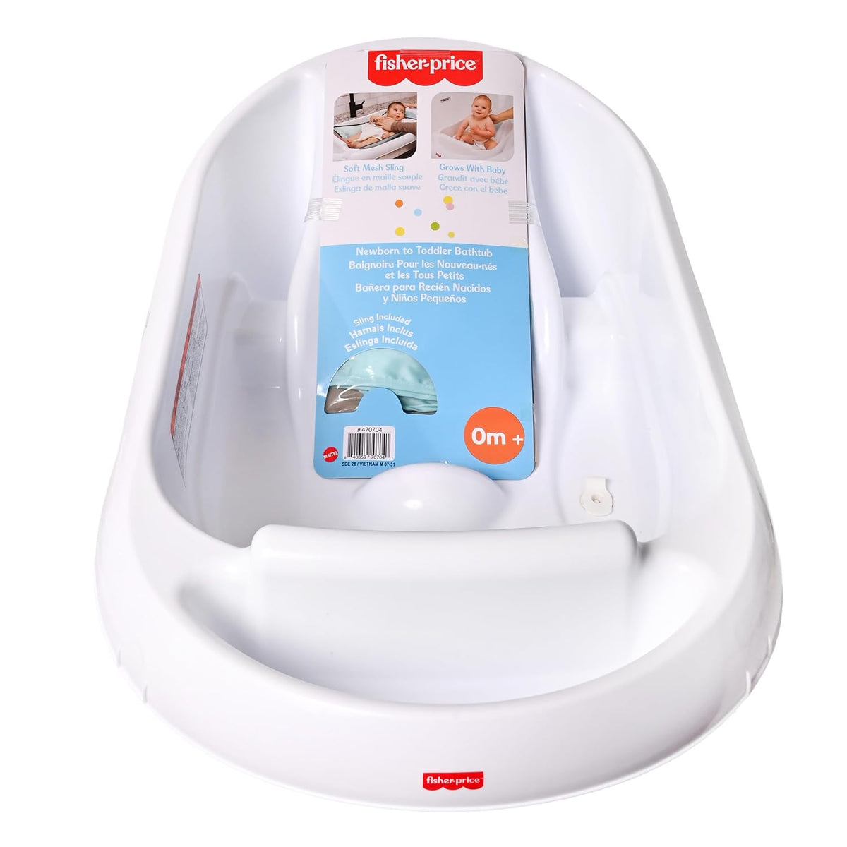 Fisher-Price™ 3-N-1 Grow with Baby Baby - Bañera para niños pequeño...