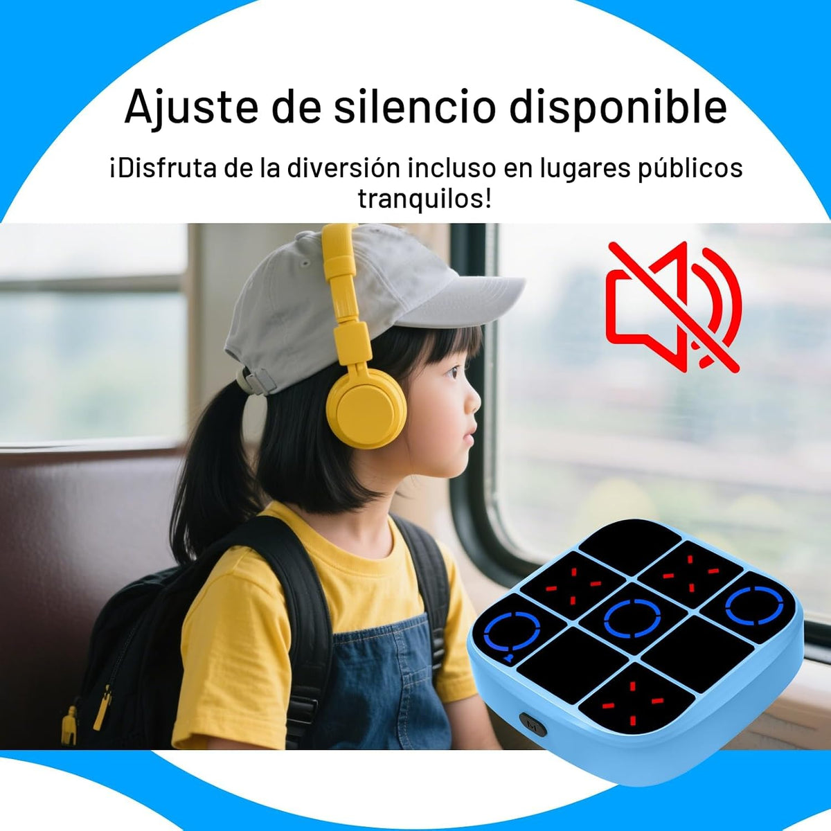 Juego de Tic-Tac-Toe Bolt, consola de juegos de rompecabezas portát...