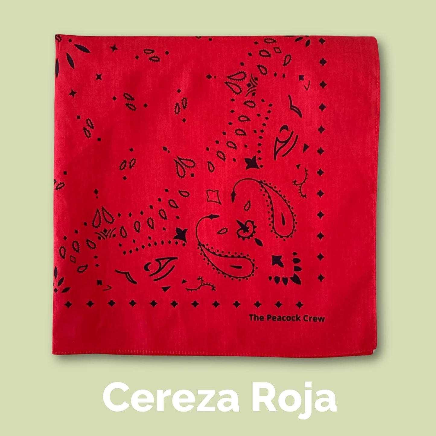 El Peacock Crew Paquete Premium de Bandanas de Algodón Suave para D...