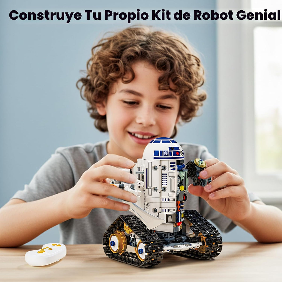 Glikid STEM - Kit de construcción de robot RC - Aplicación 3 en 1 y...