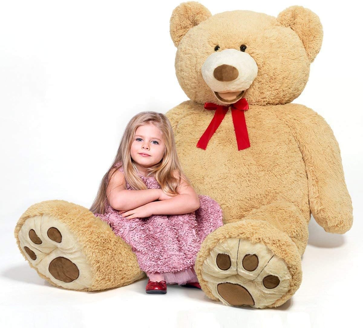 HollyHOME Oso de peluche gigante de 5 pies, enorme oso de peluche c...
