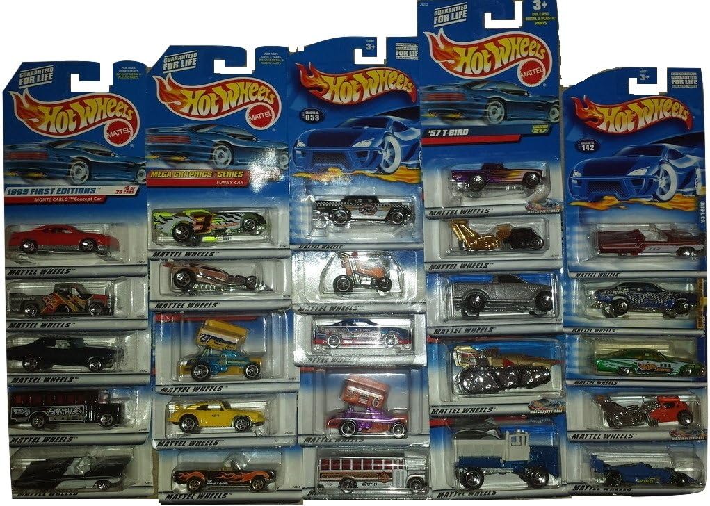 Hot Wheels, Paquete de 25