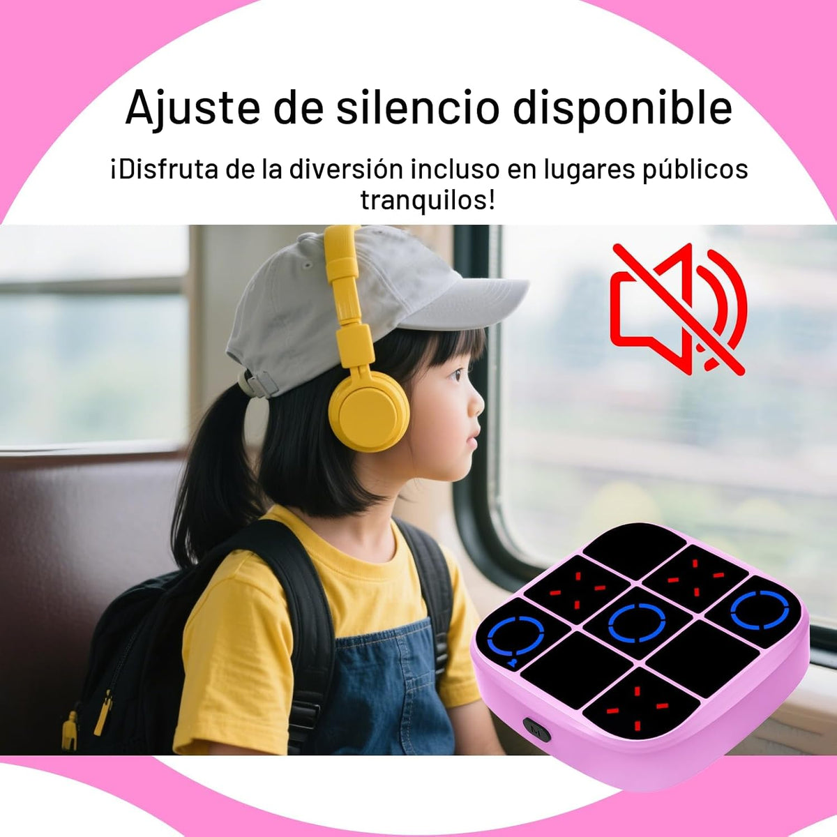 Juego de Tic-Tac-Toe Bolt, consola de juegos de rompecabezas portát...