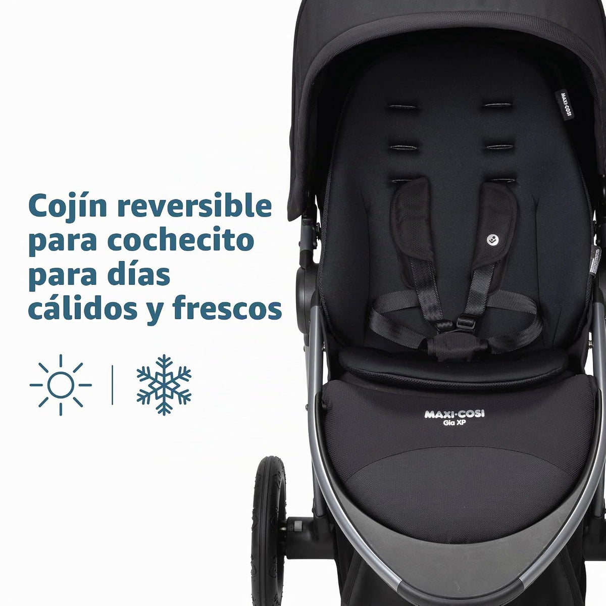 Maxi-Cosi Gia XP Luxe Travel System - Cochecito y asiento de automó...