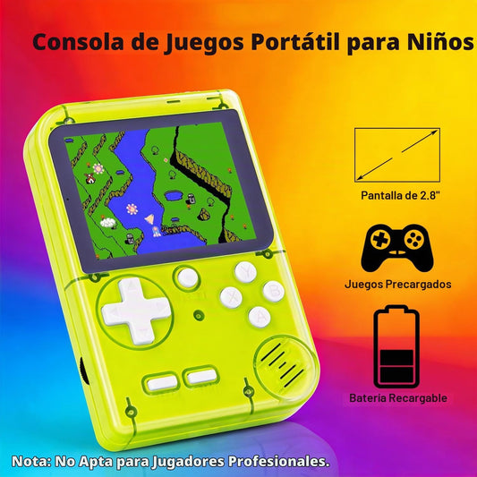 Consola de juegos portátil para niños precargada 400 juegos clásico...