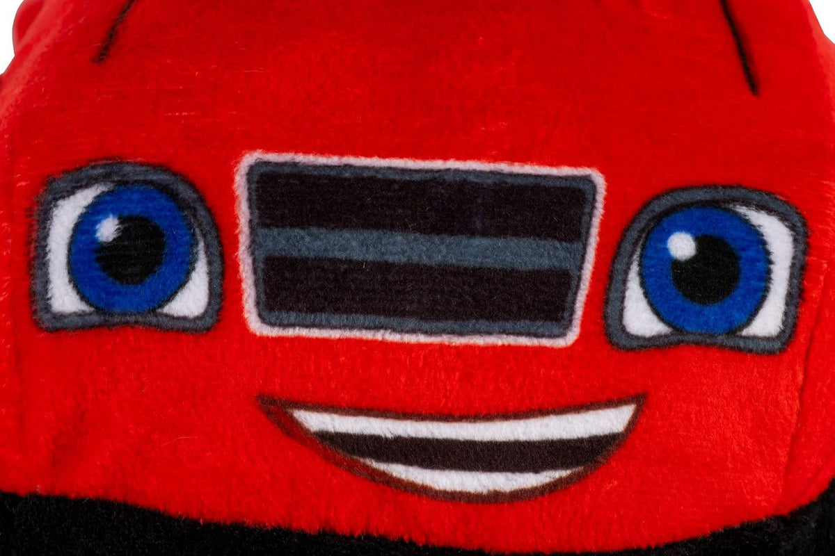 Jay Franco Monster Truck - Almohada de peluche suave, color rojo, B...