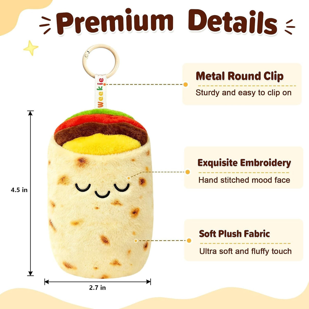 Ausener Weekie Wonders - Burritos emocionales, tortillas de peluche...