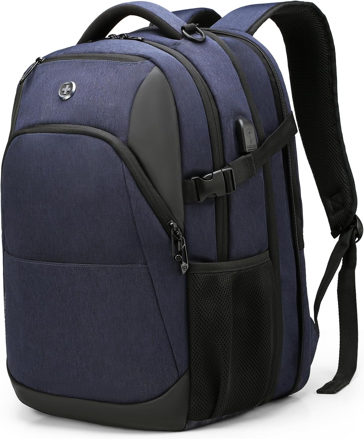 Swissdigital Design Mochila para hombre y mujer compatible con comp...