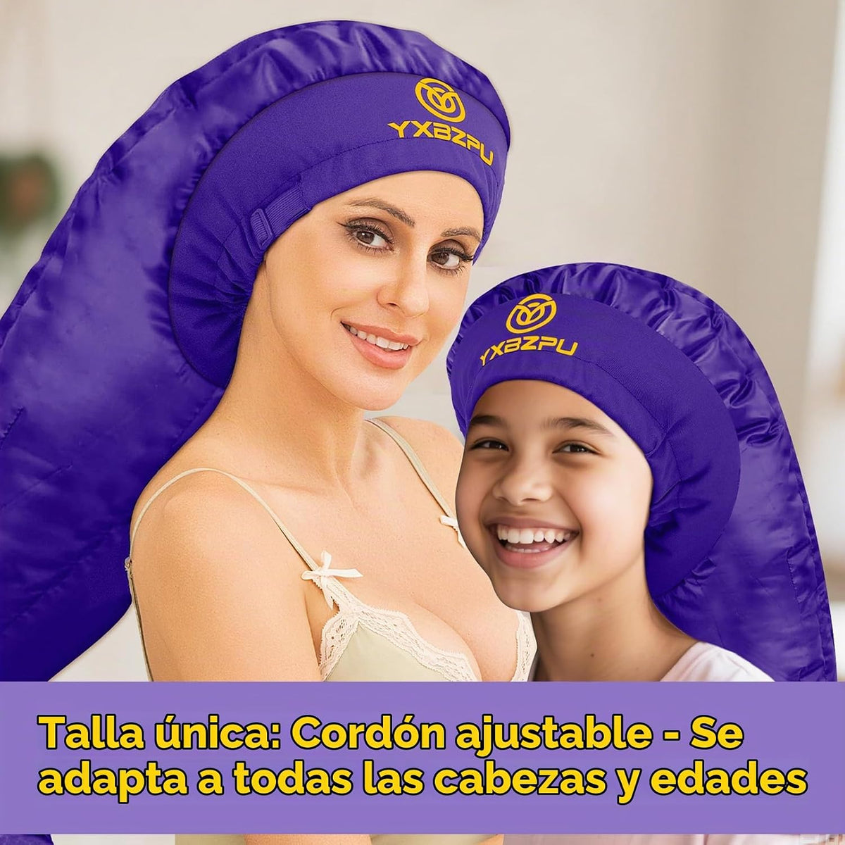 Secador de pelo con capucha, accesorio para secadora de pelo, tapa...