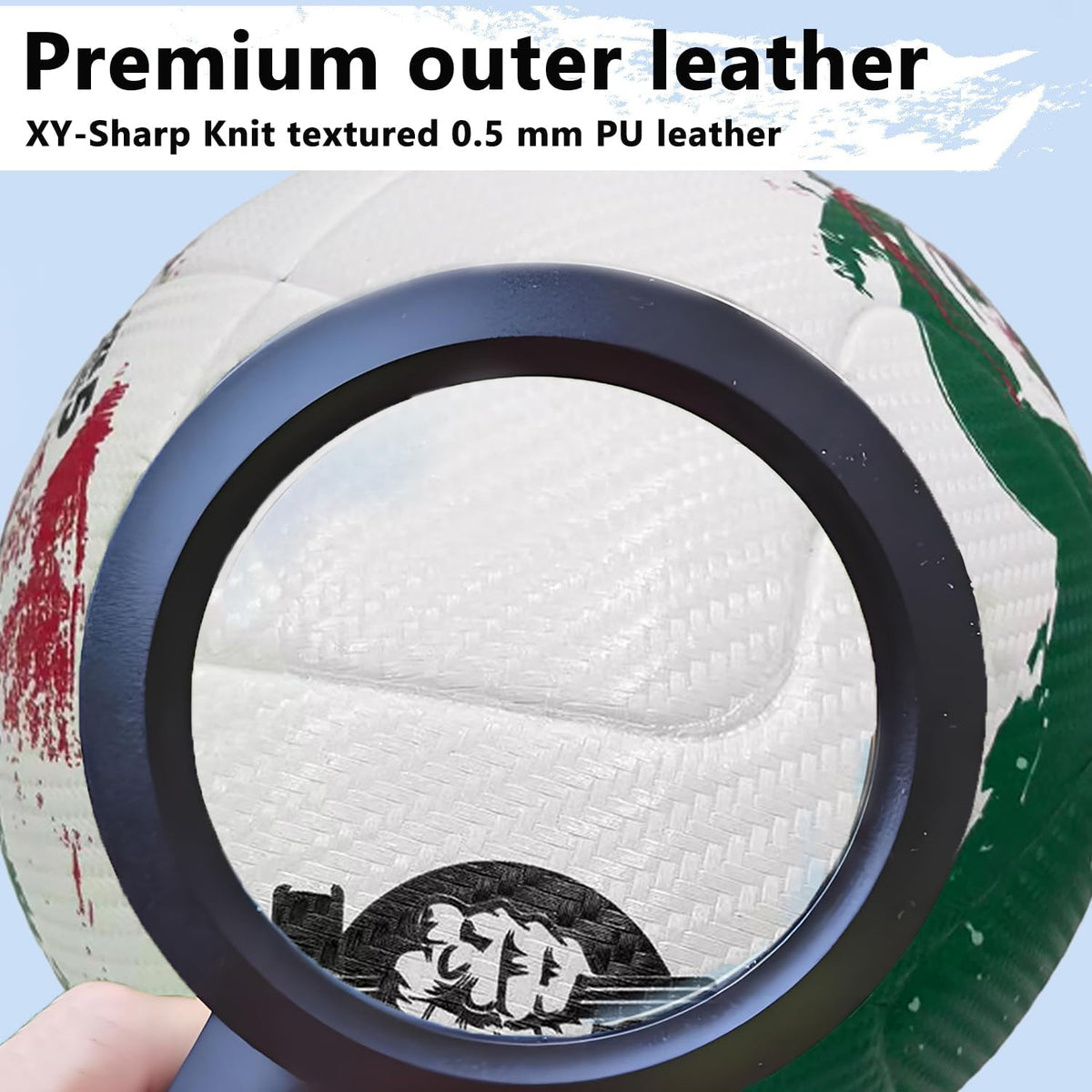 SANNLEIKA Storm Series - Pelota de fútbol profesional para principi...