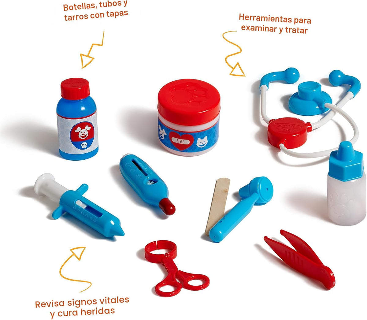 Melissa & Doug Examine & Treat Pet Vet Play Set \u2013 Jueg...