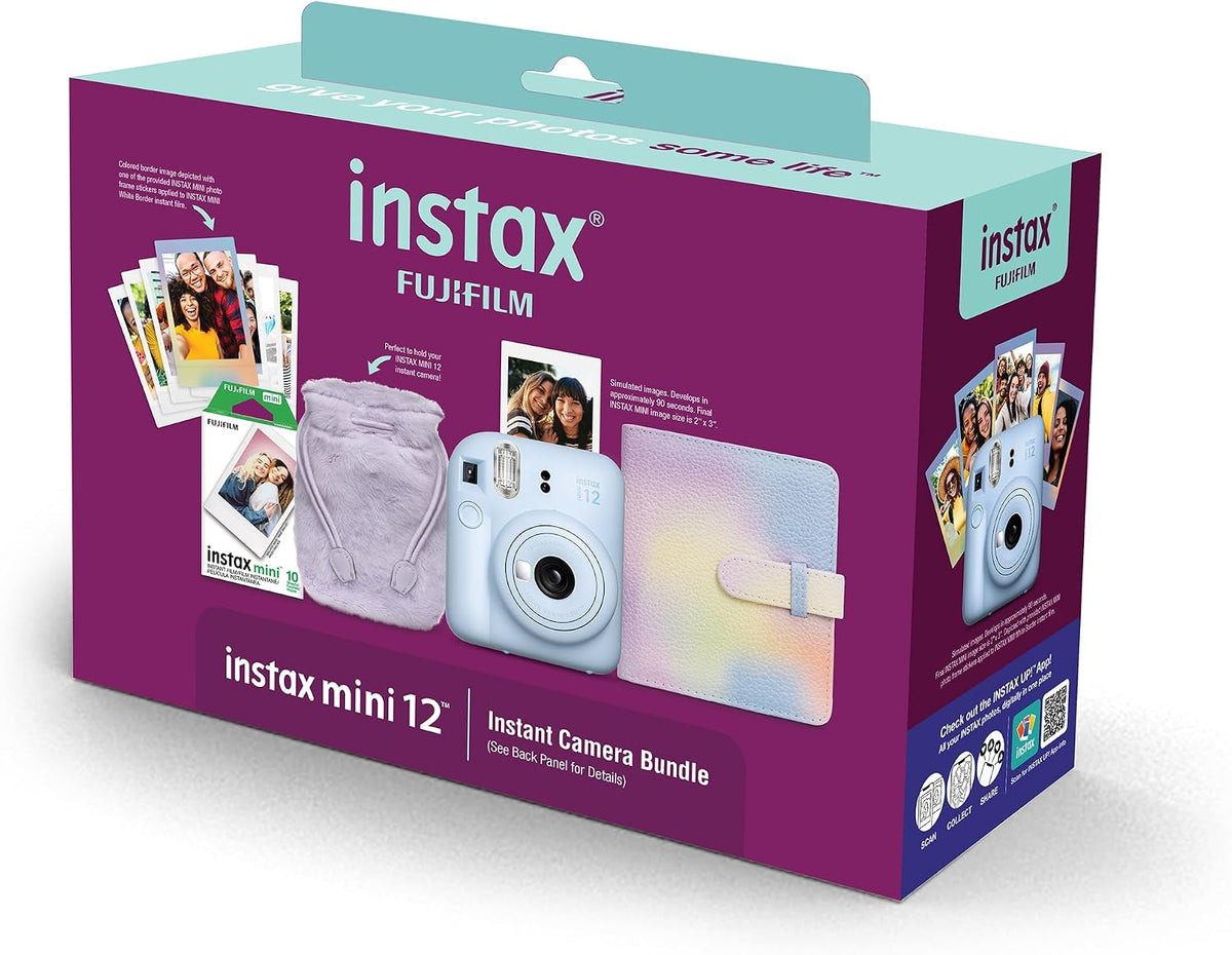INSTAX Mini 12 Azul Paquete Festivo 2024