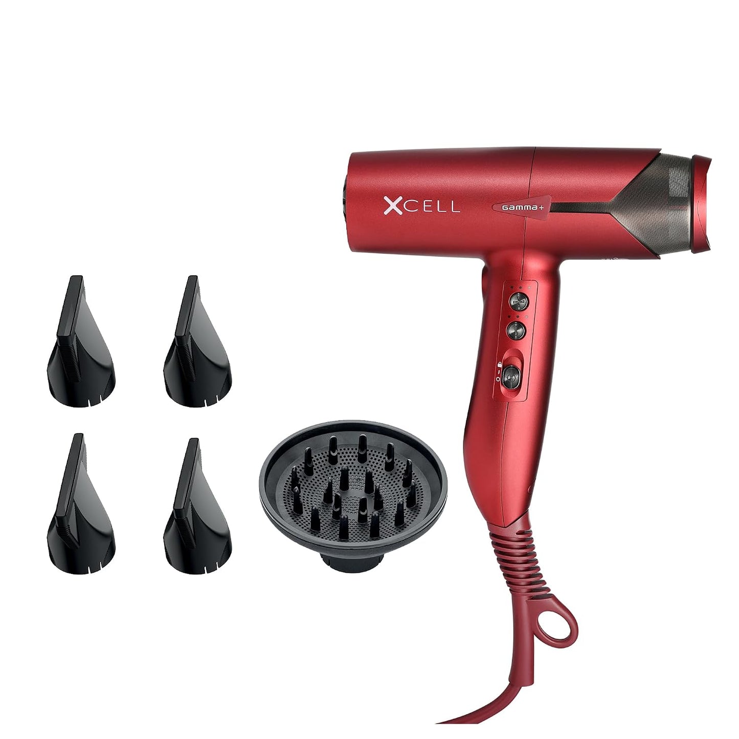 Secador de pelo profesional ultraligero GAMMA+ XCell con motor digi...