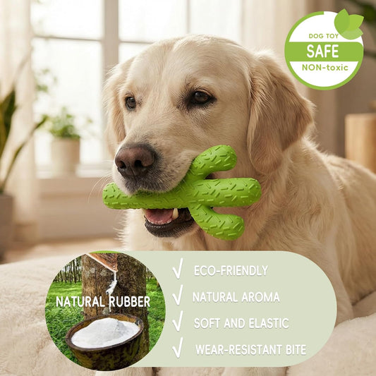 MewaJump Juguetes masticables para perros, juguetes de goma durader...