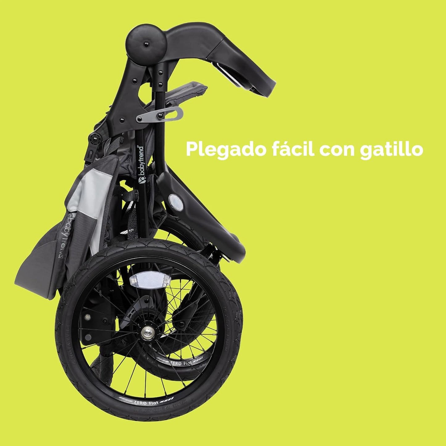 Baby Trend Expedition® Zero Flat Jogger con luces LED, Dash Gris |...