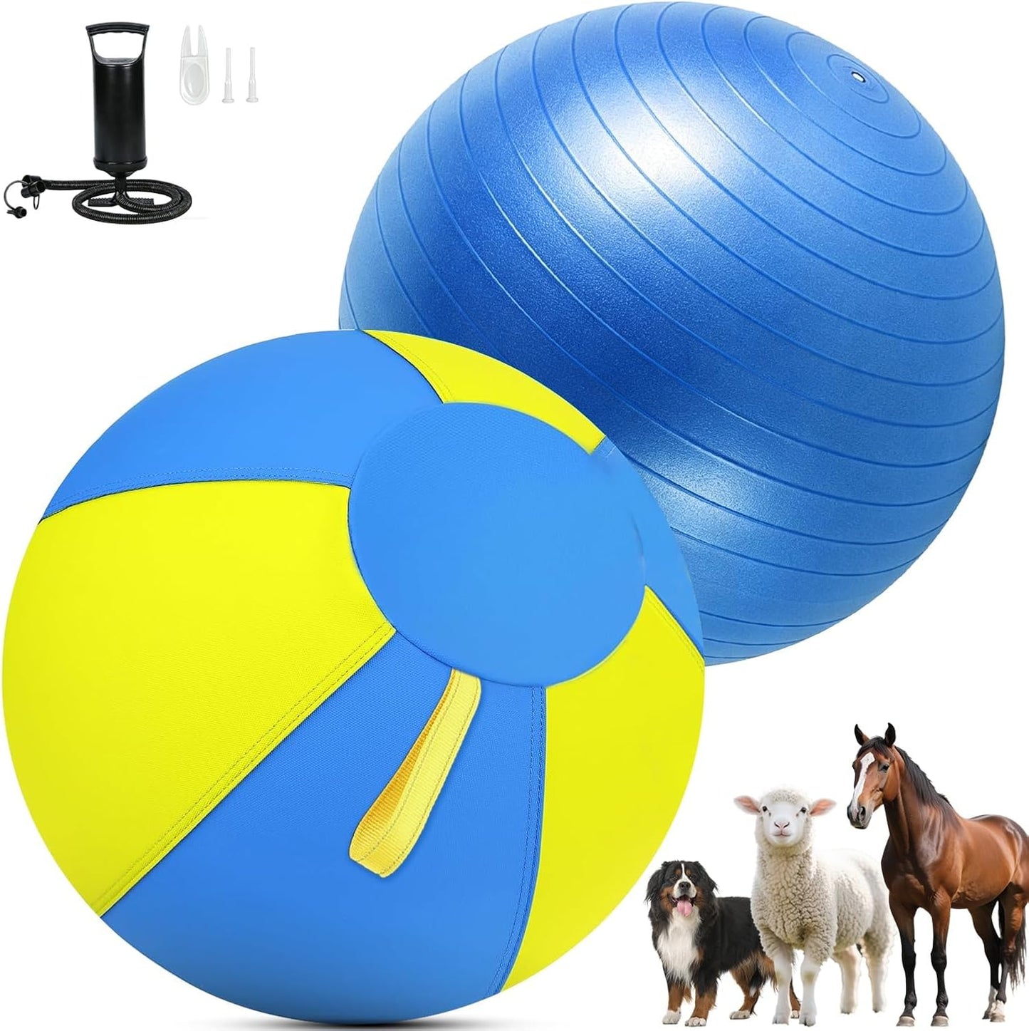 Pelota de pastoreo resistente de 25 pulgadas para perros grandes –...