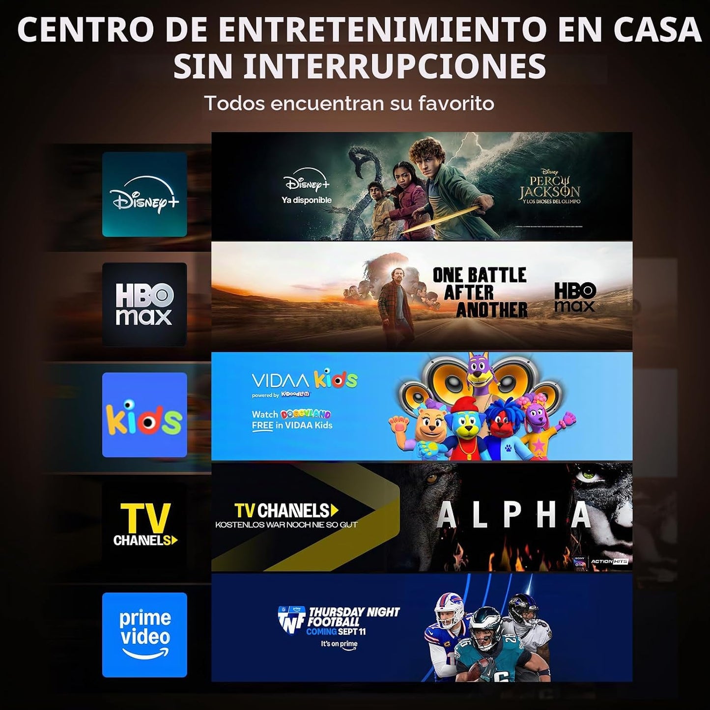 Proyector 4K con VIDAA Smart OS AI Auto Focus 60W Dolby Home Theate...