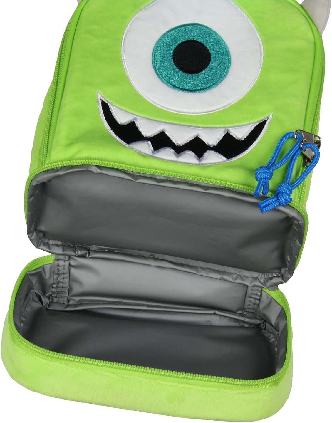 Disney Monsters Inc - Fiambrera de Mike Wazowski de felpa bordada c...