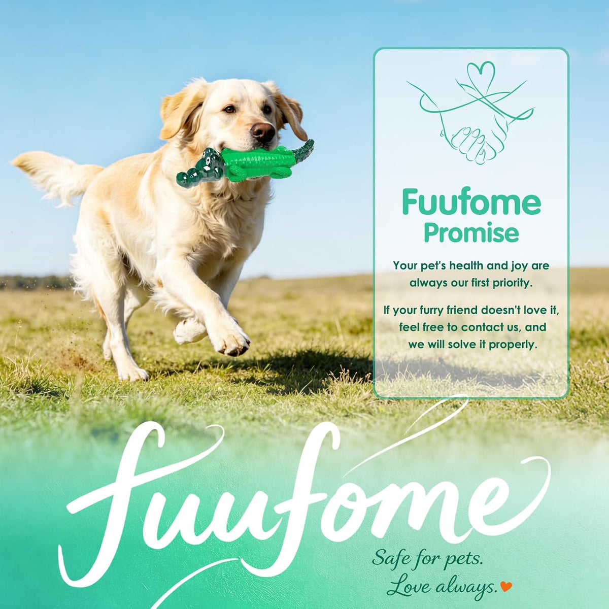 Fuufome Juguetes para perros de cocodrilo para masticadores agresiv...