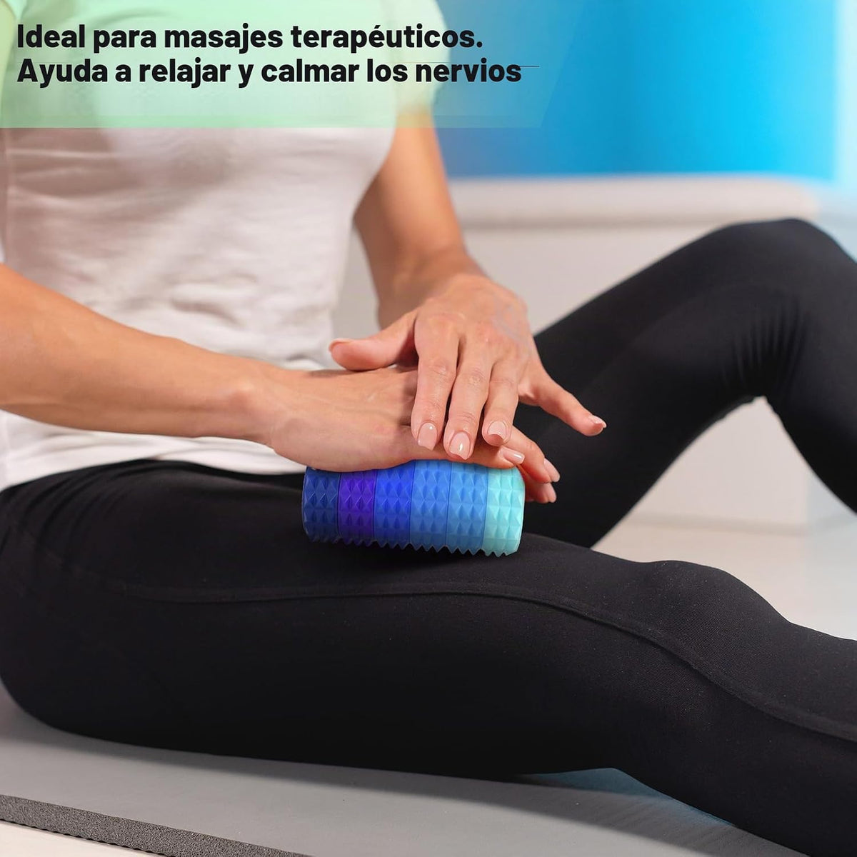 Juguetes sensoriales para adultos, paquete de 6 rodillos de masaje...