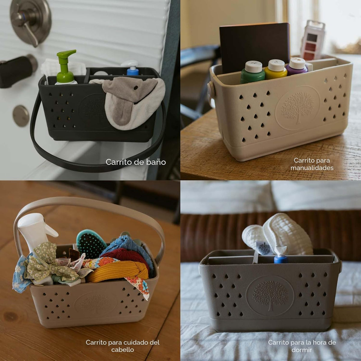 Parker Organizador de Baño para Bebé | Sin BPA y Grado Alimenticio...