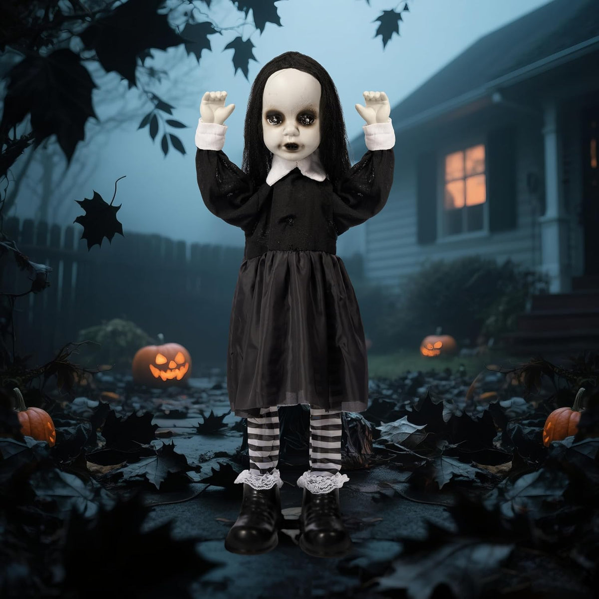 JOYIN Decoraciones de Halloween aterradoras para exteriores, 34 pul...