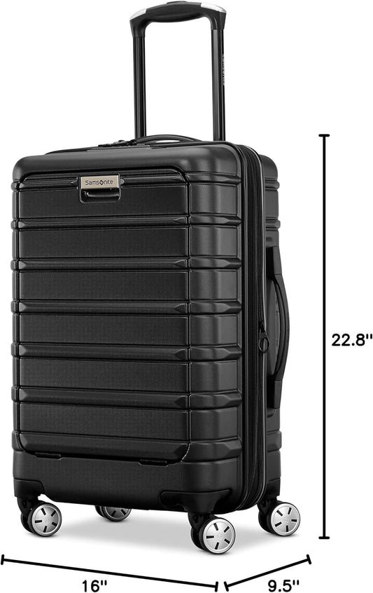 Samsonite Omni 2 - Equipaje rígido extensible con ruedas giratorias...